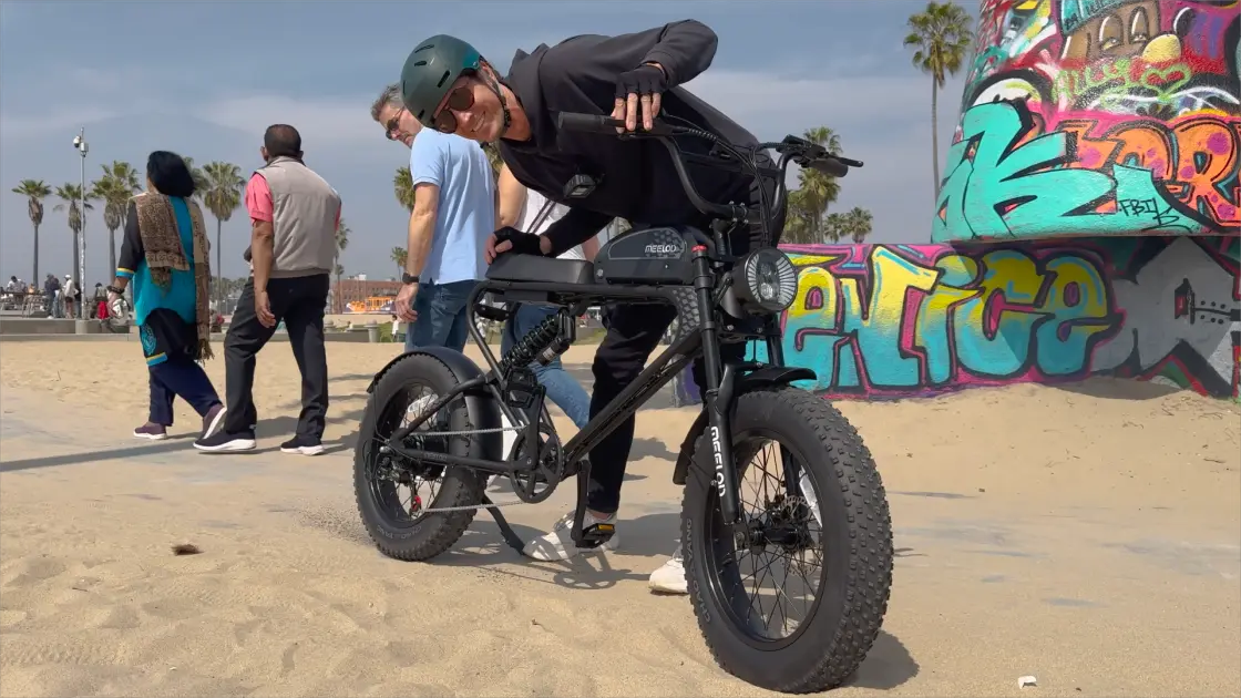 Fat tire commuter electric bike