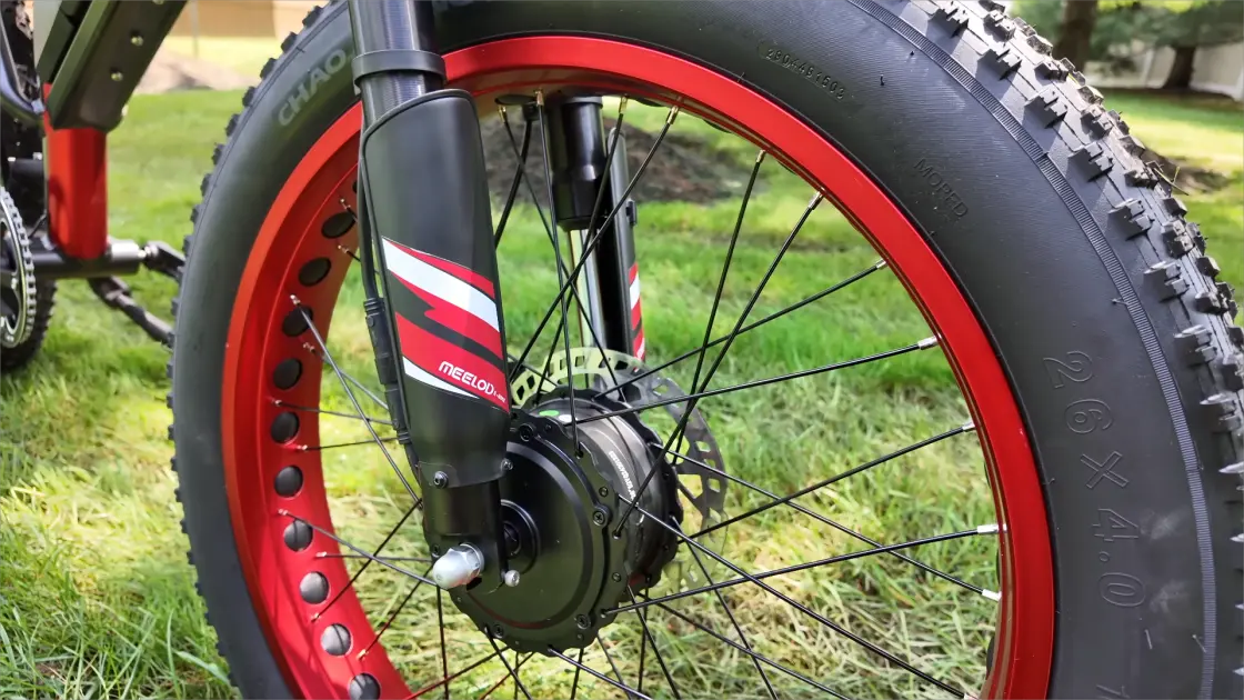 Suspension seatpost upgrade for full suspension fat tire e-bike