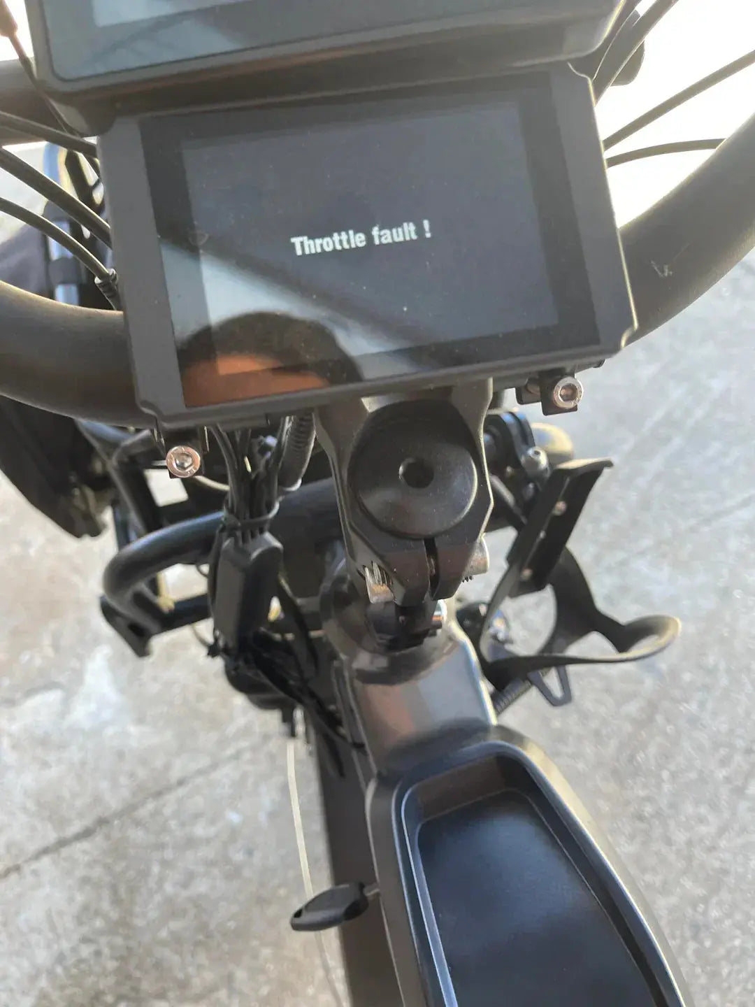 e bike throttle replacement process with wiring harness